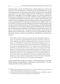 Bild der Seite - 164 - in Die Universität Innsbruck in der Ära der Thun-Hohenstein’schen Reformen 1848–1860 - Aufbruch in eine neue Zeit