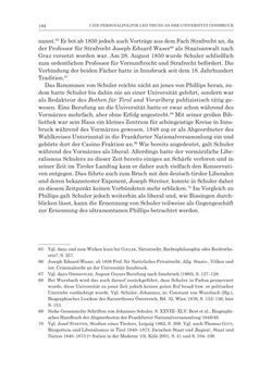 Image of the Page - 184 - in Die Universität Innsbruck in der Ära der Thun-Hohenstein’schen Reformen 1848–1860 - Aufbruch in eine neue Zeit