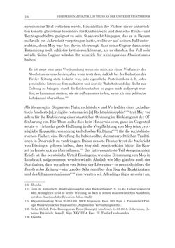 Image of the Page - 194 - in Die Universität Innsbruck in der Ära der Thun-Hohenstein’schen Reformen 1848–1860 - Aufbruch in eine neue Zeit