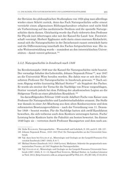 Bild der Seite - 203 - in Die Universität Innsbruck in der Ära der Thun-Hohenstein’schen Reformen 1848–1860 - Aufbruch in eine neue Zeit