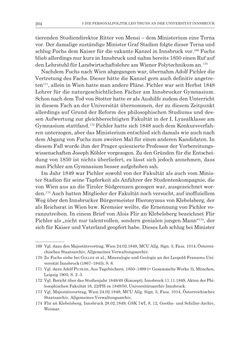 Bild der Seite - 204 - in Die Universität Innsbruck in der Ära der Thun-Hohenstein’schen Reformen 1848–1860 - Aufbruch in eine neue Zeit