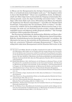 Bild der Seite - 225 - in Die Universität Innsbruck in der Ära der Thun-Hohenstein’schen Reformen 1848–1860 - Aufbruch in eine neue Zeit