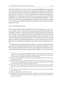 Bild der Seite - 231 - in Die Universität Innsbruck in der Ära der Thun-Hohenstein’schen Reformen 1848–1860 - Aufbruch in eine neue Zeit