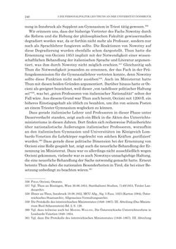 Image of the Page - 240 - in Die Universität Innsbruck in der Ära der Thun-Hohenstein’schen Reformen 1848–1860 - Aufbruch in eine neue Zeit
