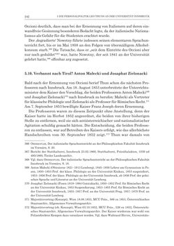 Bild der Seite - 242 - in Die Universität Innsbruck in der Ära der Thun-Hohenstein’schen Reformen 1848–1860 - Aufbruch in eine neue Zeit