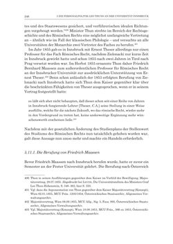 Bild der Seite - 248 - in Die Universität Innsbruck in der Ära der Thun-Hohenstein’schen Reformen 1848–1860 - Aufbruch in eine neue Zeit
