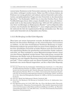 Bild der Seite - 261 - in Die Universität Innsbruck in der Ära der Thun-Hohenstein’schen Reformen 1848–1860 - Aufbruch in eine neue Zeit