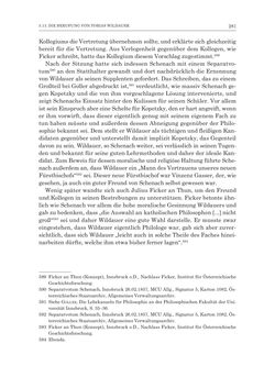 Bild der Seite - 281 - in Die Universität Innsbruck in der Ära der Thun-Hohenstein’schen Reformen 1848–1860 - Aufbruch in eine neue Zeit