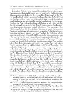 Bild der Seite - 305 - in Die Universität Innsbruck in der Ära der Thun-Hohenstein’schen Reformen 1848–1860 - Aufbruch in eine neue Zeit
