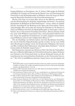 Bild der Seite - 322 - in Die Universität Innsbruck in der Ära der Thun-Hohenstein’schen Reformen 1848–1860 - Aufbruch in eine neue Zeit