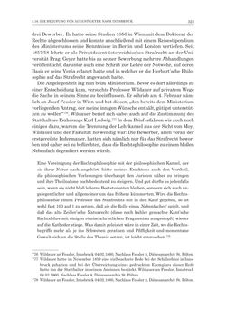 Bild der Seite - 323 - in Die Universität Innsbruck in der Ära der Thun-Hohenstein’schen Reformen 1848–1860 - Aufbruch in eine neue Zeit