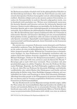 Bild der Seite - 333 - in Die Universität Innsbruck in der Ära der Thun-Hohenstein’schen Reformen 1848–1860 - Aufbruch in eine neue Zeit