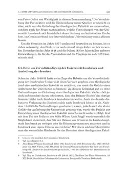 Image of the Page - 337 - in Die Universität Innsbruck in der Ära der Thun-Hohenstein’schen Reformen 1848–1860 - Aufbruch in eine neue Zeit