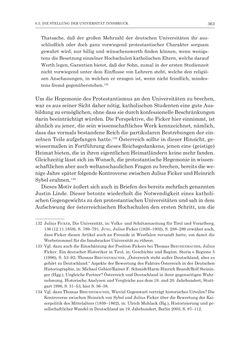 Bild der Seite - 363 - in Die Universität Innsbruck in der Ära der Thun-Hohenstein’schen Reformen 1848–1860 - Aufbruch in eine neue Zeit