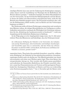 Bild der Seite - 368 - in Die Universität Innsbruck in der Ära der Thun-Hohenstein’schen Reformen 1848–1860 - Aufbruch in eine neue Zeit