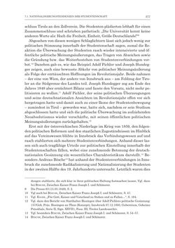 Bild der Seite - 377 - in Die Universität Innsbruck in der Ära der Thun-Hohenstein’schen Reformen 1848–1860 - Aufbruch in eine neue Zeit