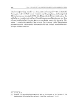 Image of the Page - 400 - in Die Universität Innsbruck in der Ära der Thun-Hohenstein’schen Reformen 1848–1860 - Aufbruch in eine neue Zeit