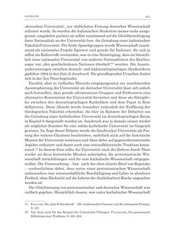 Image of the Page - 441 - in Die Universität Innsbruck in der Ära der Thun-Hohenstein’schen Reformen 1848–1860 - Aufbruch in eine neue Zeit