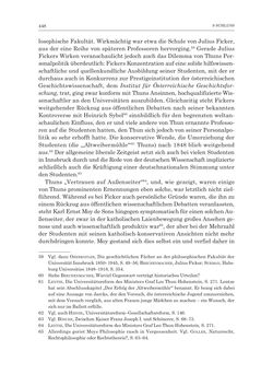 Image of the Page - 448 - in Die Universität Innsbruck in der Ära der Thun-Hohenstein’schen Reformen 1848–1860 - Aufbruch in eine neue Zeit