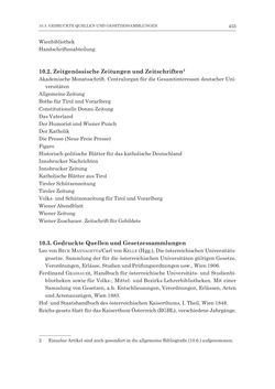 Image of the Page - 455 - in Die Universität Innsbruck in der Ära der Thun-Hohenstein’schen Reformen 1848–1860 - Aufbruch in eine neue Zeit