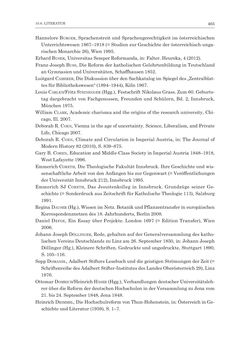 Bild der Seite - 465 - in Die Universität Innsbruck in der Ära der Thun-Hohenstein’schen Reformen 1848–1860 - Aufbruch in eine neue Zeit