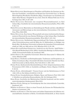 Bild der Seite - 473 - in Die Universität Innsbruck in der Ära der Thun-Hohenstein’schen Reformen 1848–1860 - Aufbruch in eine neue Zeit