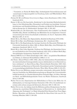 Image of the Page - 481 - in Die Universität Innsbruck in der Ära der Thun-Hohenstein’schen Reformen 1848–1860 - Aufbruch in eine neue Zeit