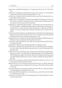 Image of the Page - 485 - in Die Universität Innsbruck in der Ära der Thun-Hohenstein’schen Reformen 1848–1860 - Aufbruch in eine neue Zeit