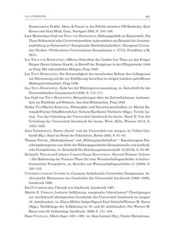 Bild der Seite - 491 - in Die Universität Innsbruck in der Ära der Thun-Hohenstein’schen Reformen 1848–1860 - Aufbruch in eine neue Zeit