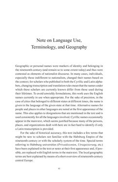 Bild der Seite - xi - in Universities in Imperial Austria, 1848–1918 - A Social History of a Multilingual Space