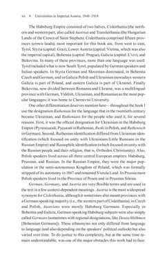 Image of the Page - xii - in Universities in Imperial Austria, 1848–1918 - A Social History of a Multilingual Space