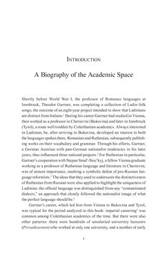 Image of the Page - 1 - in Universities in Imperial Austria, 1848–1918 - A Social History of a Multilingual Space