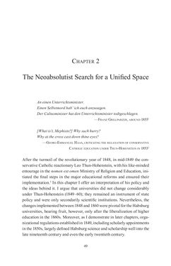 Bild der Seite - 49 - in Universities in Imperial Austria, 1848–1918 - A Social History of a Multilingual Space