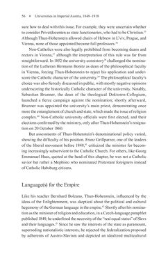 Bild der Seite - 56 - in Universities in Imperial Austria, 1848–1918 - A Social History of a Multilingual Space