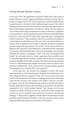 Bild der Seite - 61 - in Universities in Imperial Austria, 1848–1918 - A Social History of a Multilingual Space