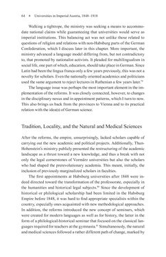 Bild der Seite - 64 - in Universities in Imperial Austria, 1848–1918 - A Social History of a Multilingual Space