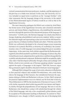 Bild der Seite - 94 - in Universities in Imperial Austria, 1848–1918 - A Social History of a Multilingual Space