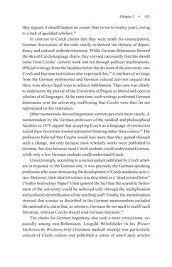 Image of the Page - 103 - in Universities in Imperial Austria, 1848–1918 - A Social History of a Multilingual Space