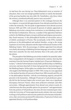 Bild der Seite - 165 - in Universities in Imperial Austria, 1848–1918 - A Social History of a Multilingual Space