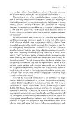 Image of the Page - 185 - in Universities in Imperial Austria, 1848–1918 - A Social History of a Multilingual Space