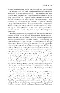 Image of the Page - 195 - in Universities in Imperial Austria, 1848–1918 - A Social History of a Multilingual Space