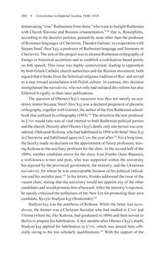 Image of the Page - 206 - in Universities in Imperial Austria, 1848–1918 - A Social History of a Multilingual Space