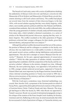 Image of the Page - 212 - in Universities in Imperial Austria, 1848–1918 - A Social History of a Multilingual Space