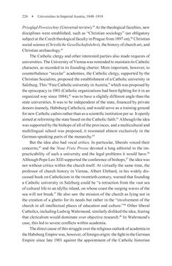 Image of the Page - 226 - in Universities in Imperial Austria, 1848–1918 - A Social History of a Multilingual Space