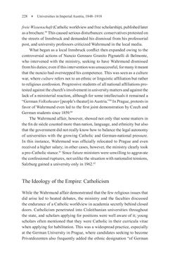 Image of the Page - 228 - in Universities in Imperial Austria, 1848–1918 - A Social History of a Multilingual Space