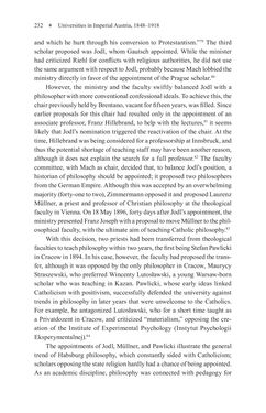 Image of the Page - 232 - in Universities in Imperial Austria, 1848–1918 - A Social History of a Multilingual Space