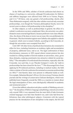 Image of the Page - 235 - in Universities in Imperial Austria, 1848–1918 - A Social History of a Multilingual Space