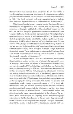Bild der Seite - 249 - in Universities in Imperial Austria, 1848–1918 - A Social History of a Multilingual Space