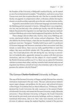Image of the Page - 253 - in Universities in Imperial Austria, 1848–1918 - A Social History of a Multilingual Space