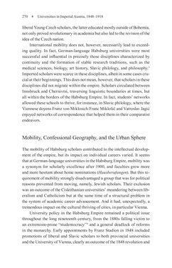 Image of the Page - 270 - in Universities in Imperial Austria, 1848–1918 - A Social History of a Multilingual Space